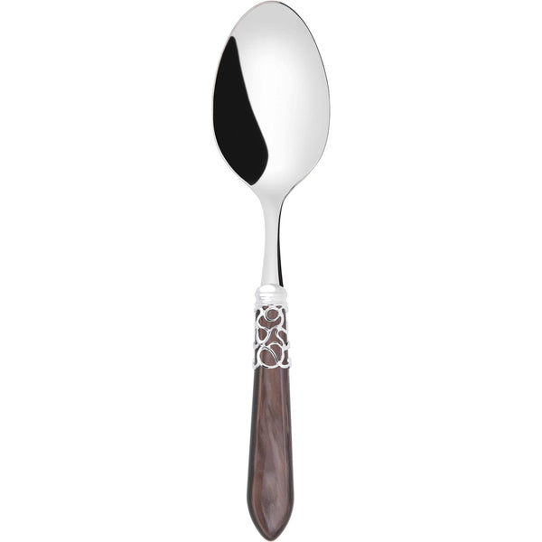 Melodia Brilliant Serving Spoon - Chocolate-Casa Bugatti USA