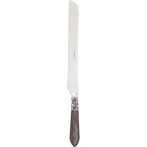 Melodia Brilliant Long Cake Knife 32 cm (12.60 inch) - chocolate