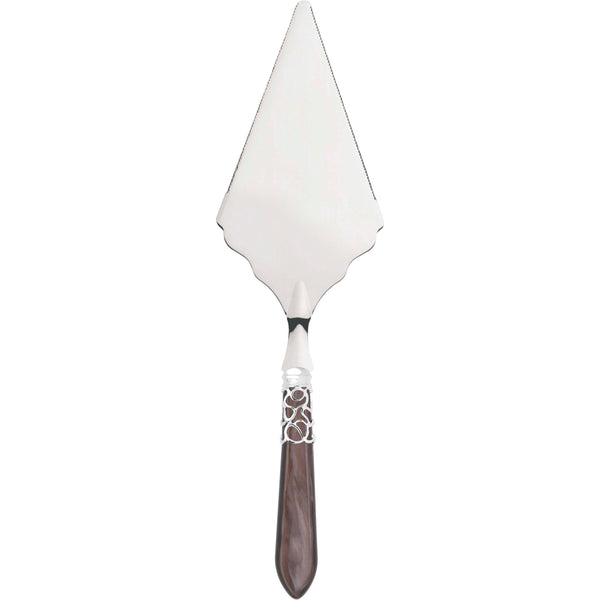 Melodia Brilliant Large Cake Server Serrated - chocolate