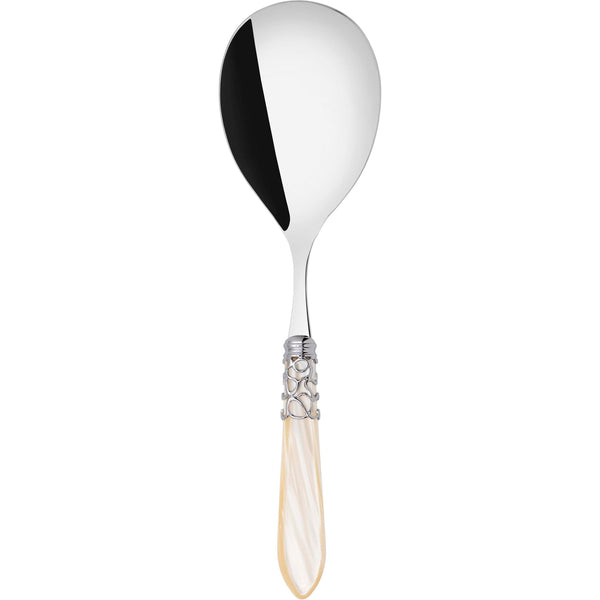Melodia Brilliant Rice Casserole Serving Spoon - Ivory-Casa Bugatti USA