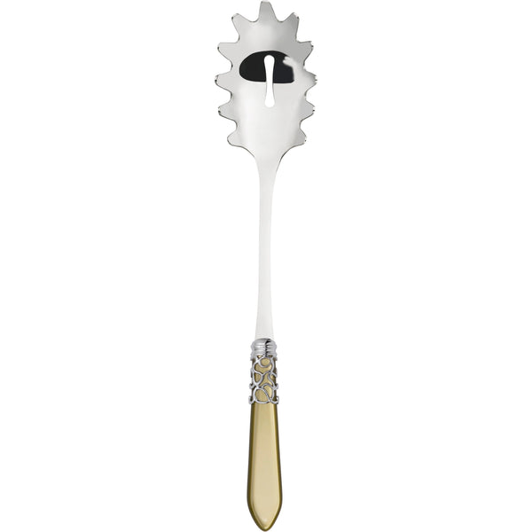 Melodia Brilliant Pasta / Spaghetti Server - chartreuse green