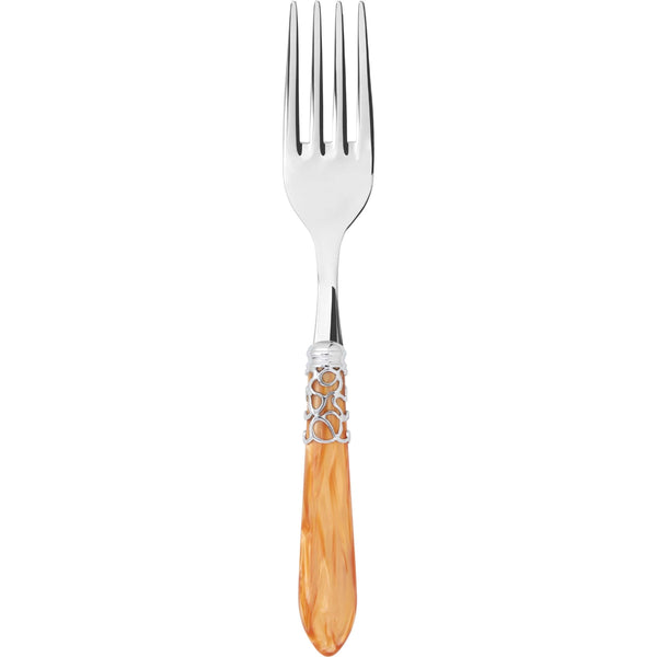 Melodia Brilliant Serving Fork - tangerine