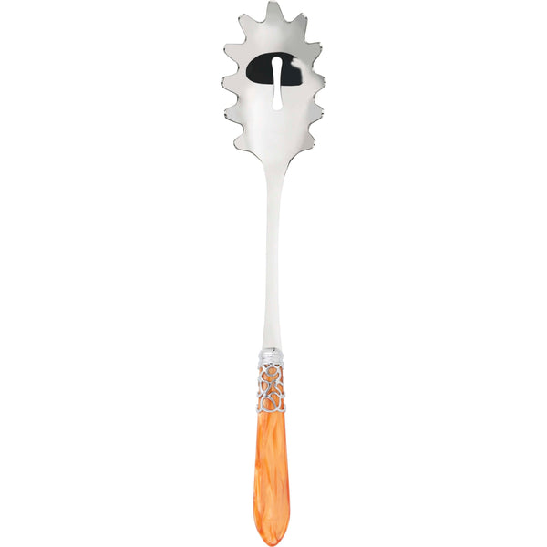 Melodia Brilliant Pasta / Spaghetti Server - Tangerine-Casa Bugatti USA