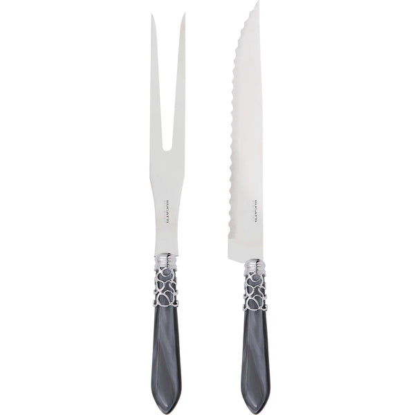 Melodia Brilliant Roast Carving Set, Charcoal — Casa Bugatti