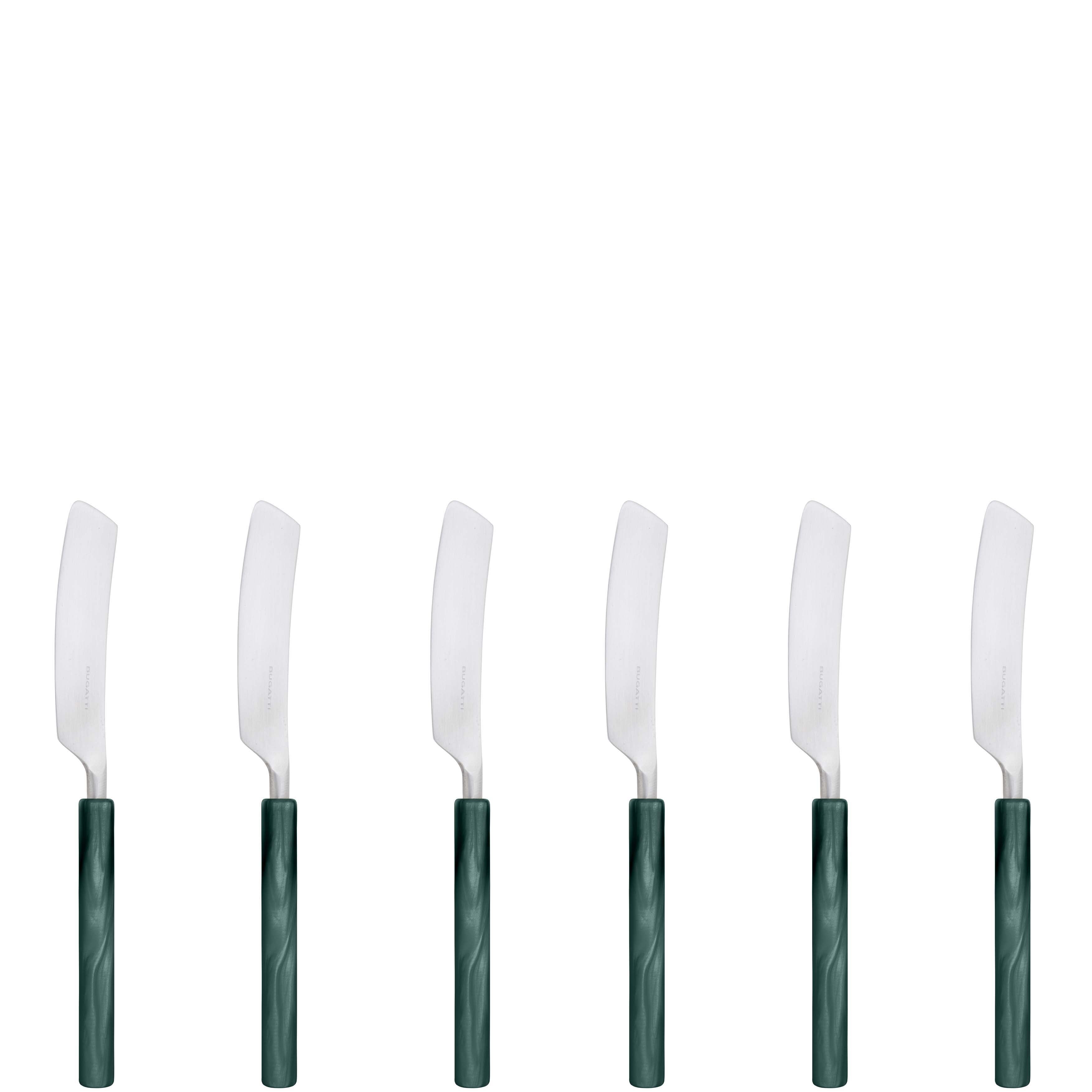 Mediterraneo Butter Knives Set - Green