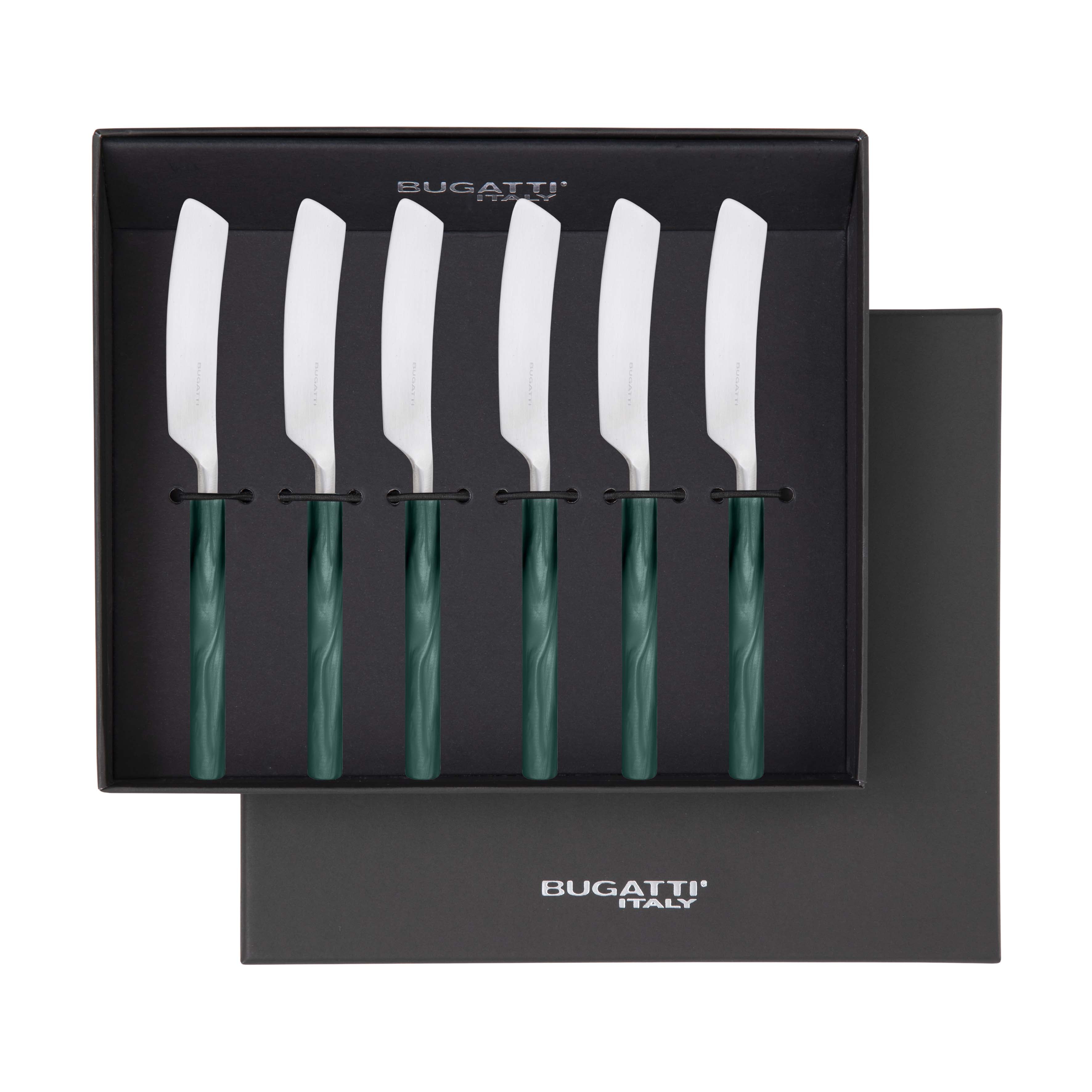 Mediterraneo Butter Knives Set - Green