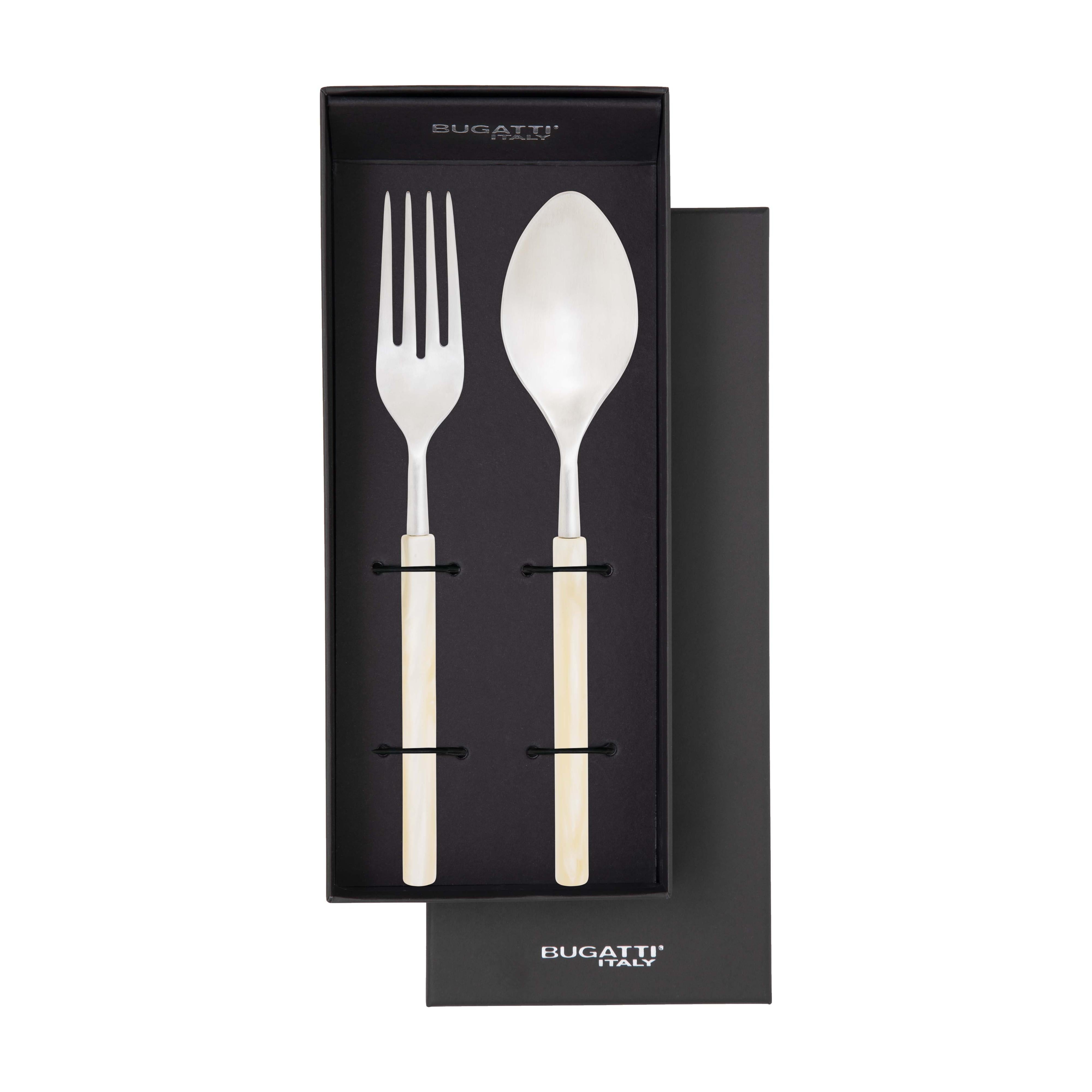 Mediterraneo 2 Piece Serving Set - Ivory-Casa Bugatti USA