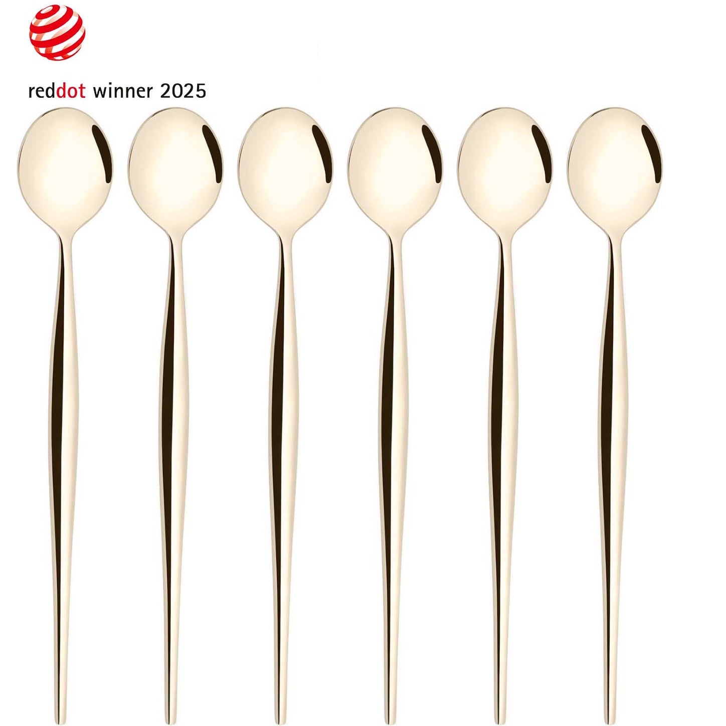 Natura Champagne Ice Tea / Cocktail Spoon Set