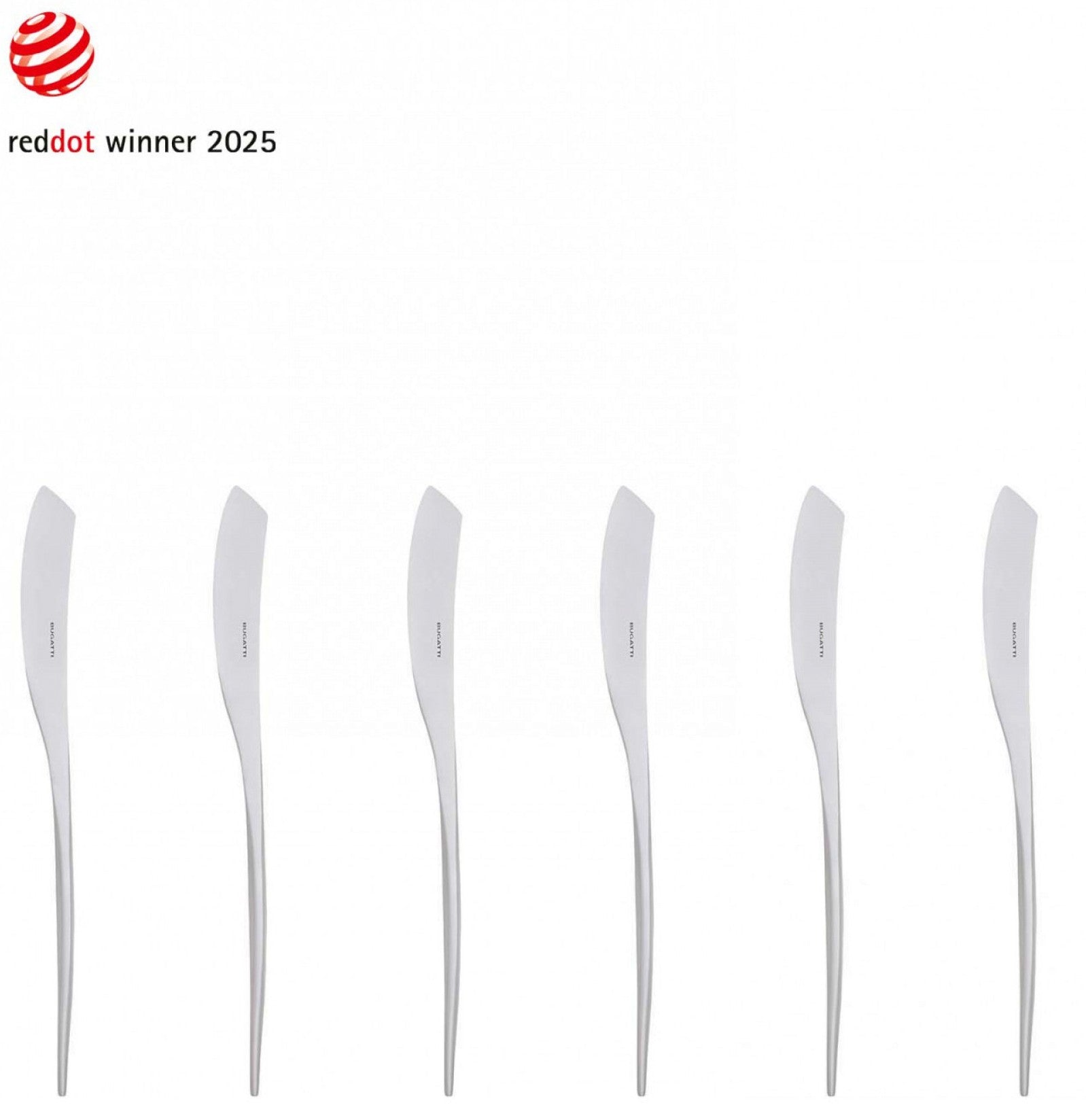 Natura Matte Butter Knives Set-Casa Bugatti USA