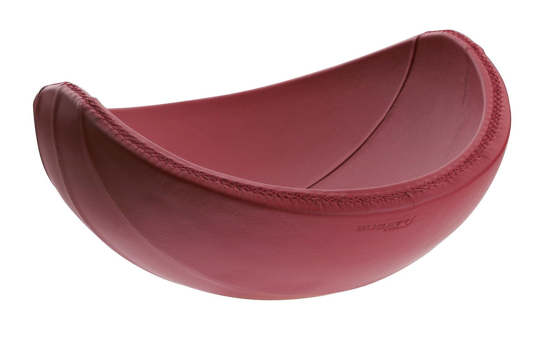 NINNA NANNA center piece in leather - red-Casa Bugatti USA