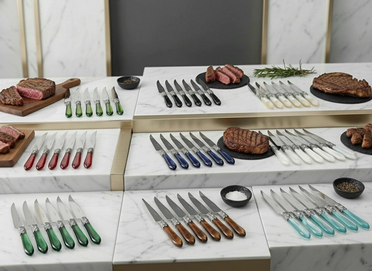 Brasserie 6 Piece Steak knife Set | Casa Bugatti