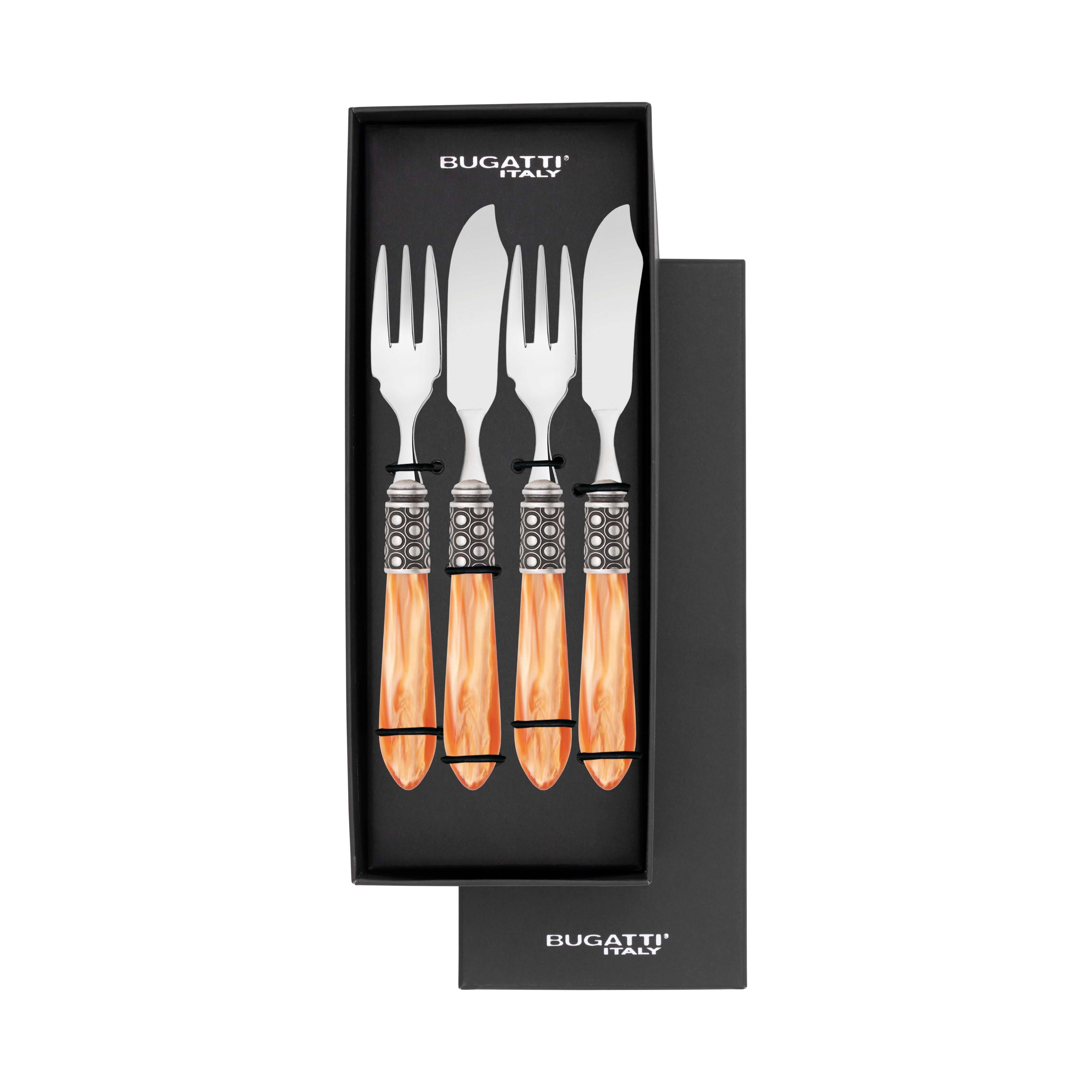Optical Antique 12 Piece Fish Set - tangere