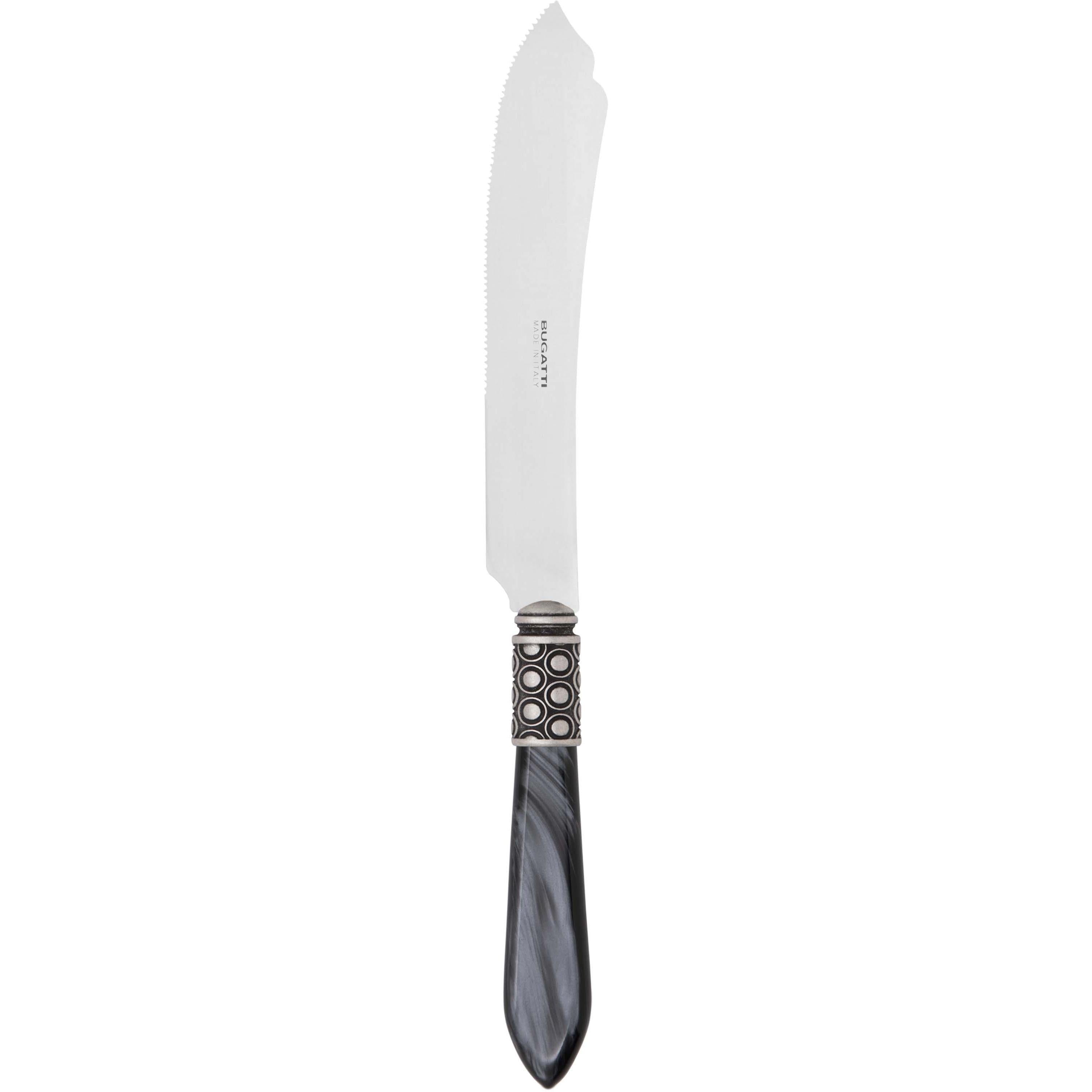 Optical Antique Cake Knife 28 cm (11.02 inch) - charcoal