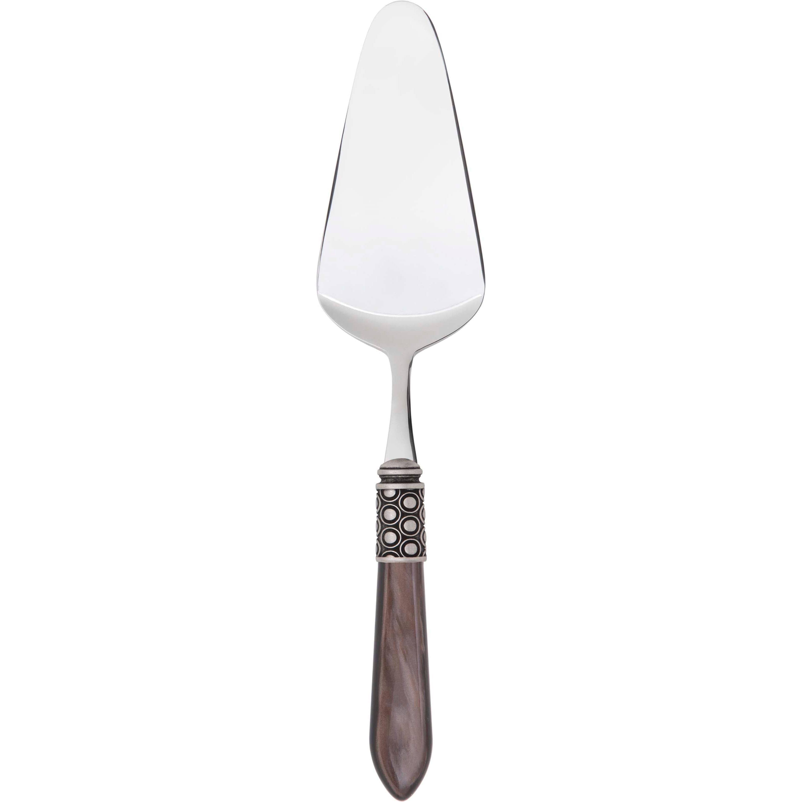 Optical Antique Cake Server - chocolate
