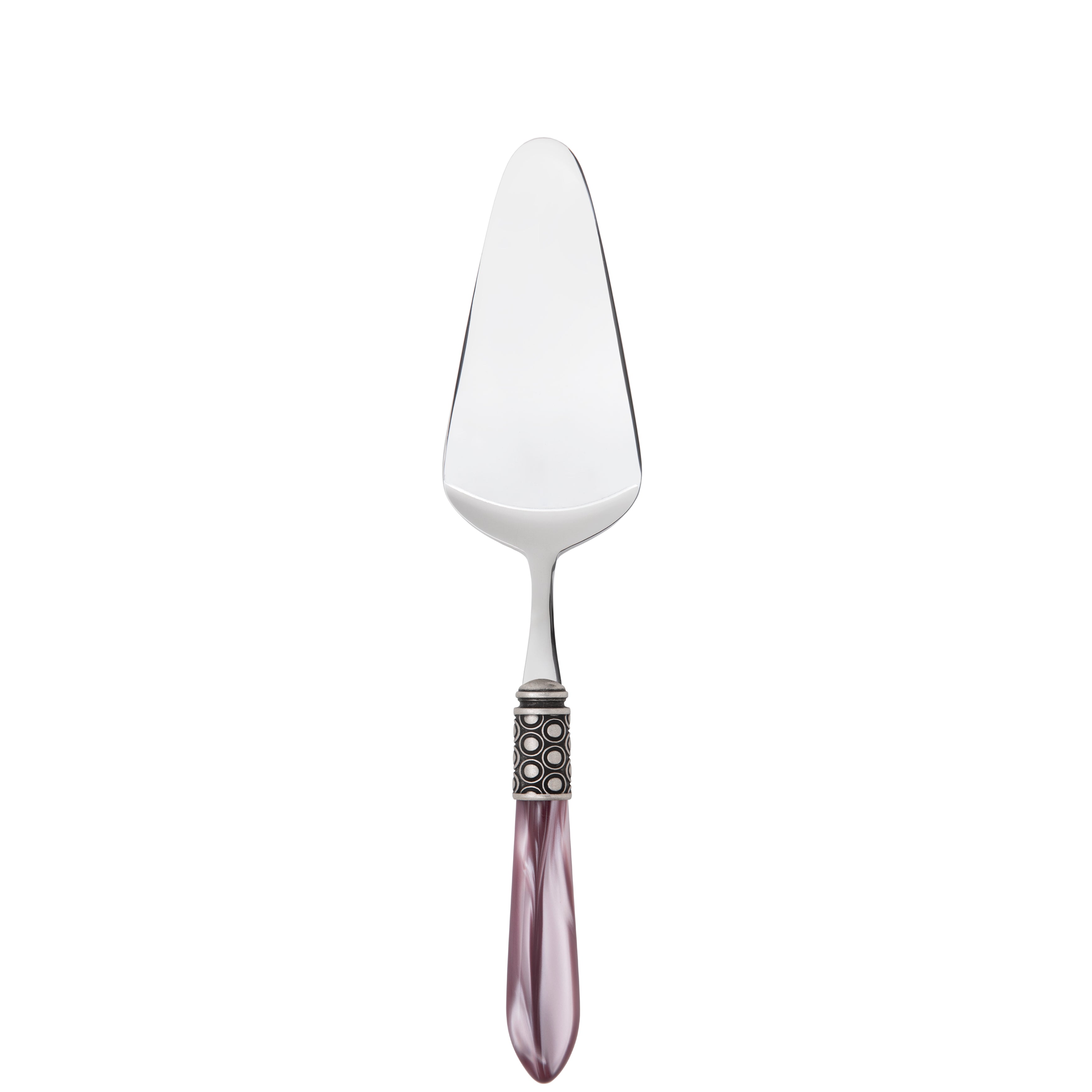 Optical Antique Cake Server in gift box - lilac