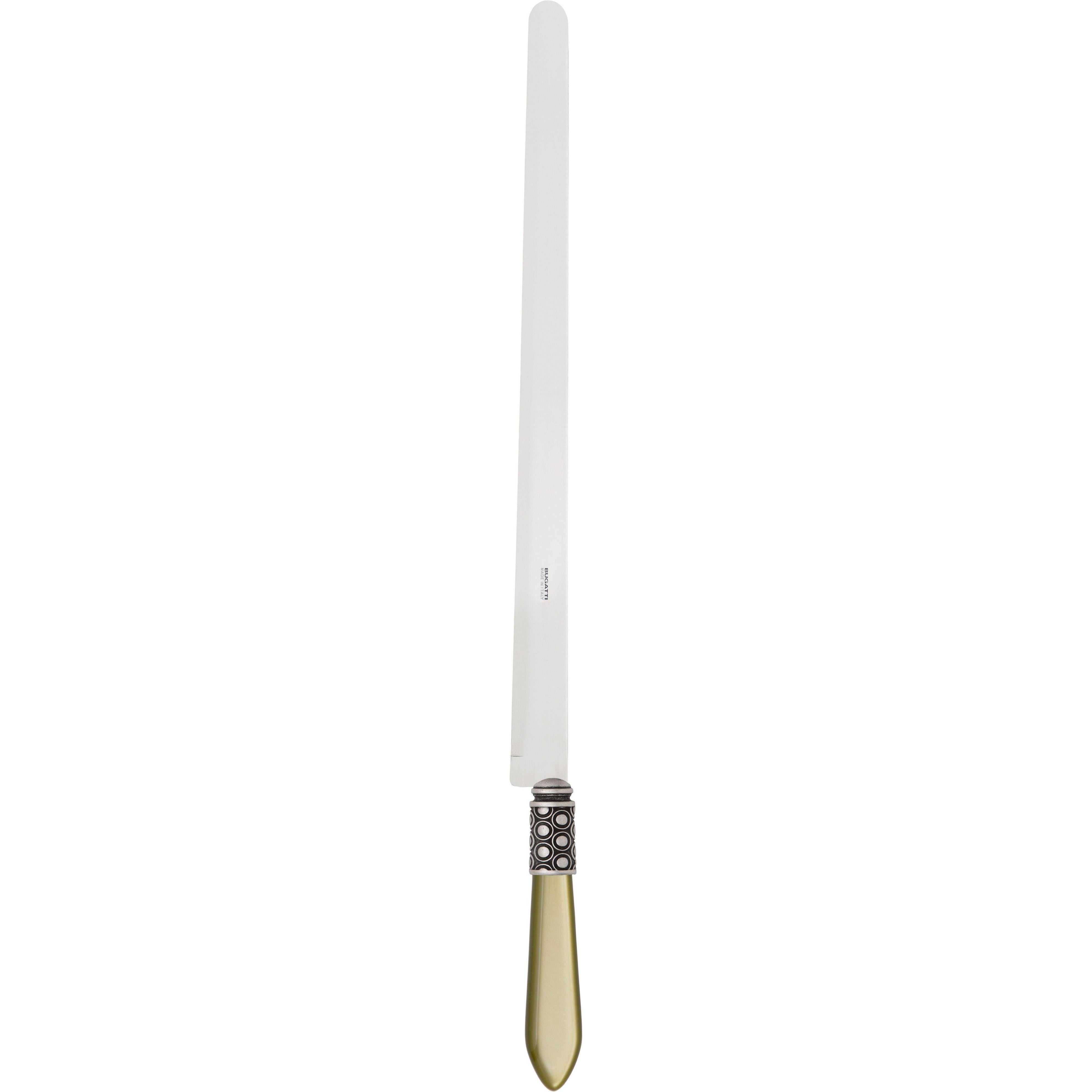 Optical Antique Ham Knife 40 cm (15.75 inch) - chartreuse green