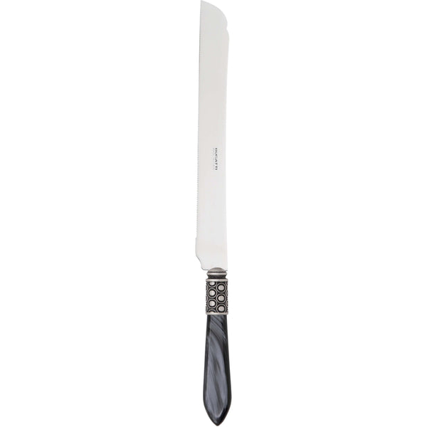 Optical Antique Long Cake Knife 32 cm (12.60 inch) - Charcoal