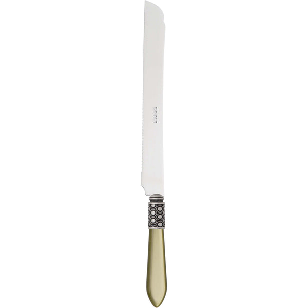 Optical Antique Long Cake Knife 32 cm (12.60 inch) - Chartreuse Green