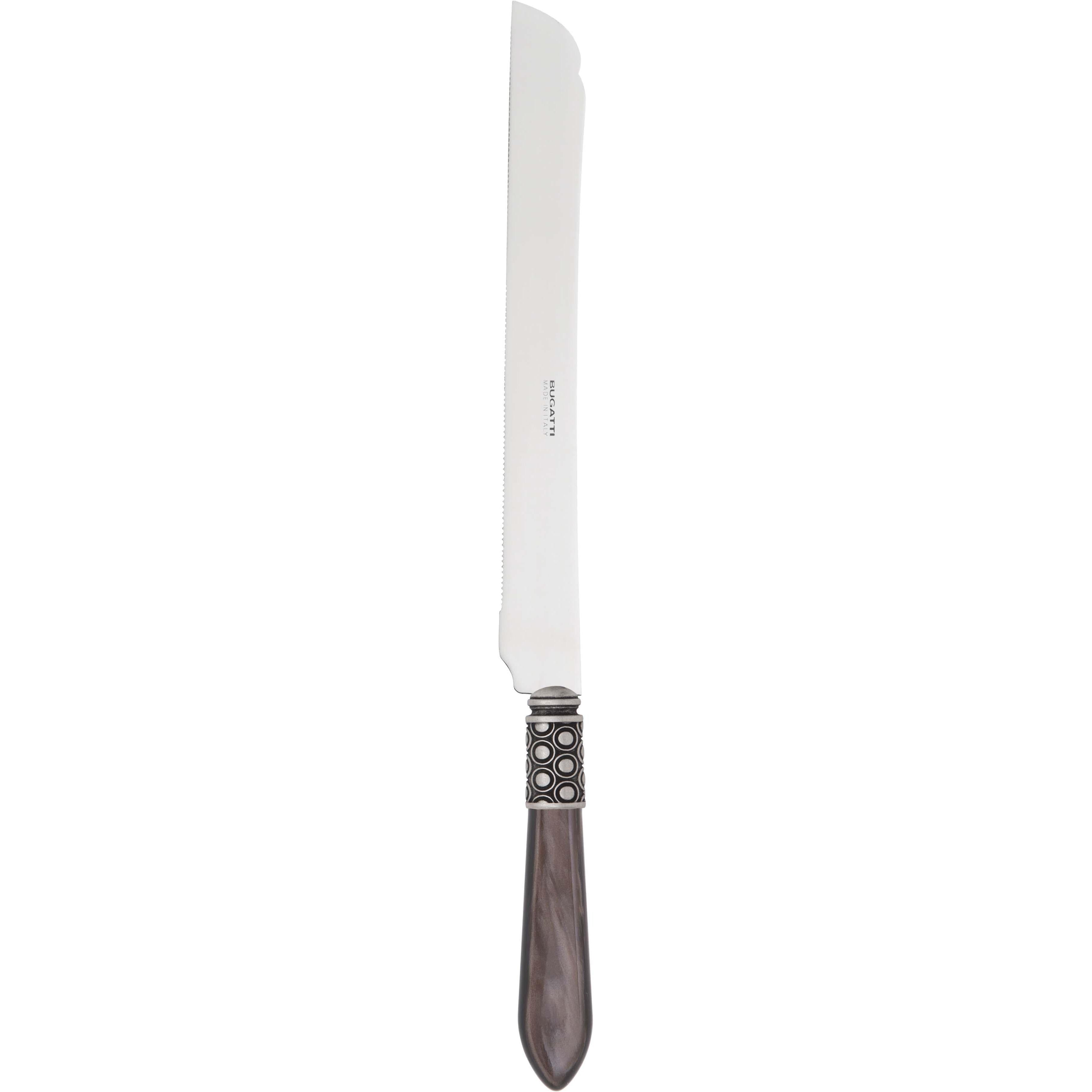 Optical Antique Long Cake Knife 32 cm (12.60 inch) - chocolate