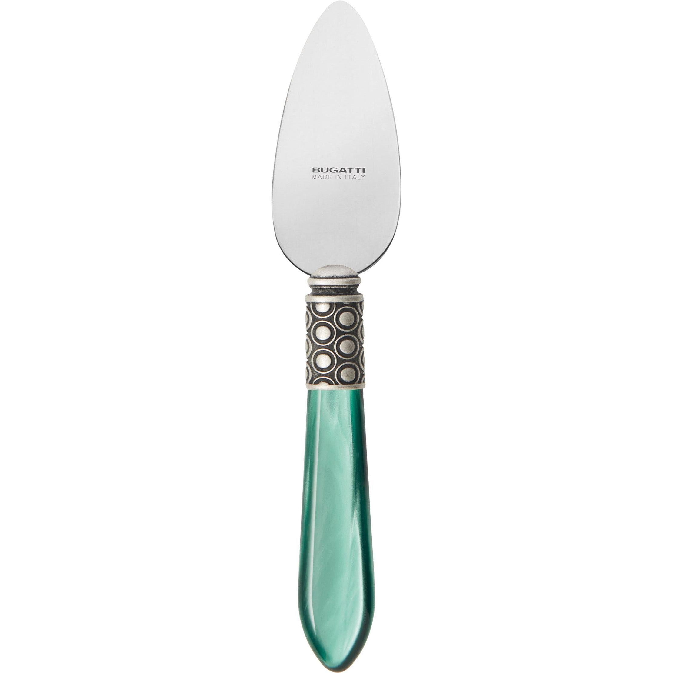 Optical Antique Parmesan Cheese Knife - green