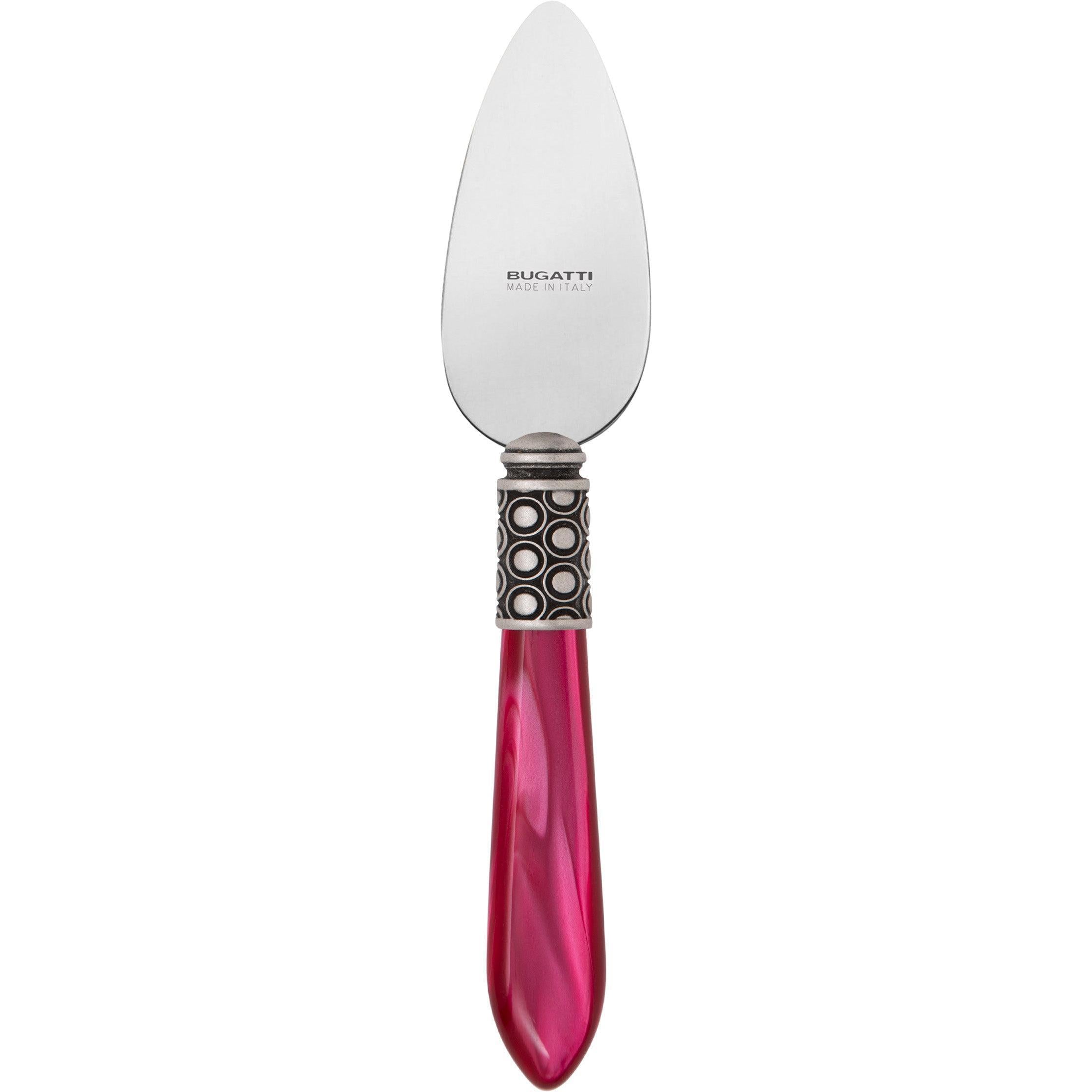 Optical Antique Parmesan Cheese Knife - raspberry