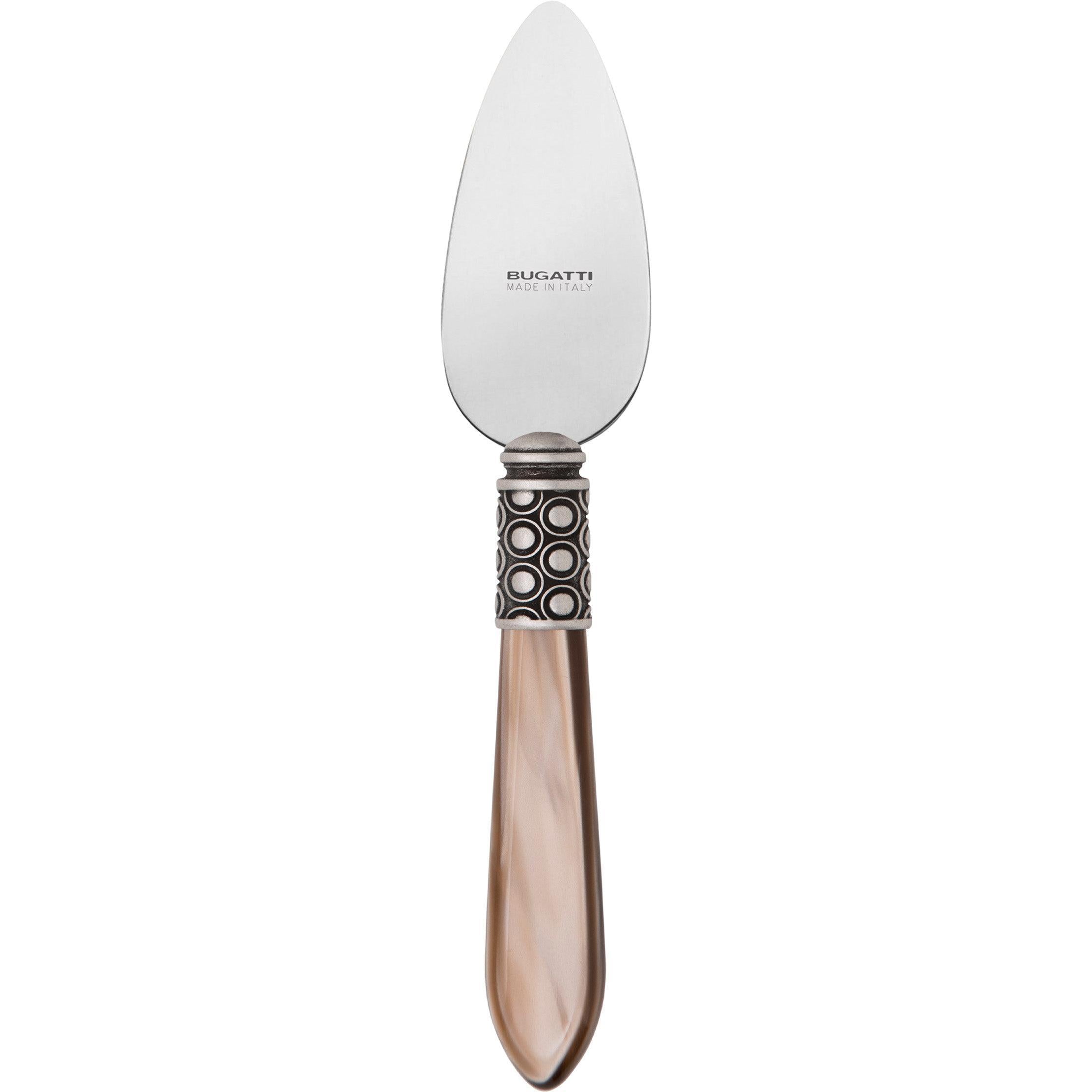 Optical Antique Parmesan Cheese Knife - taupe