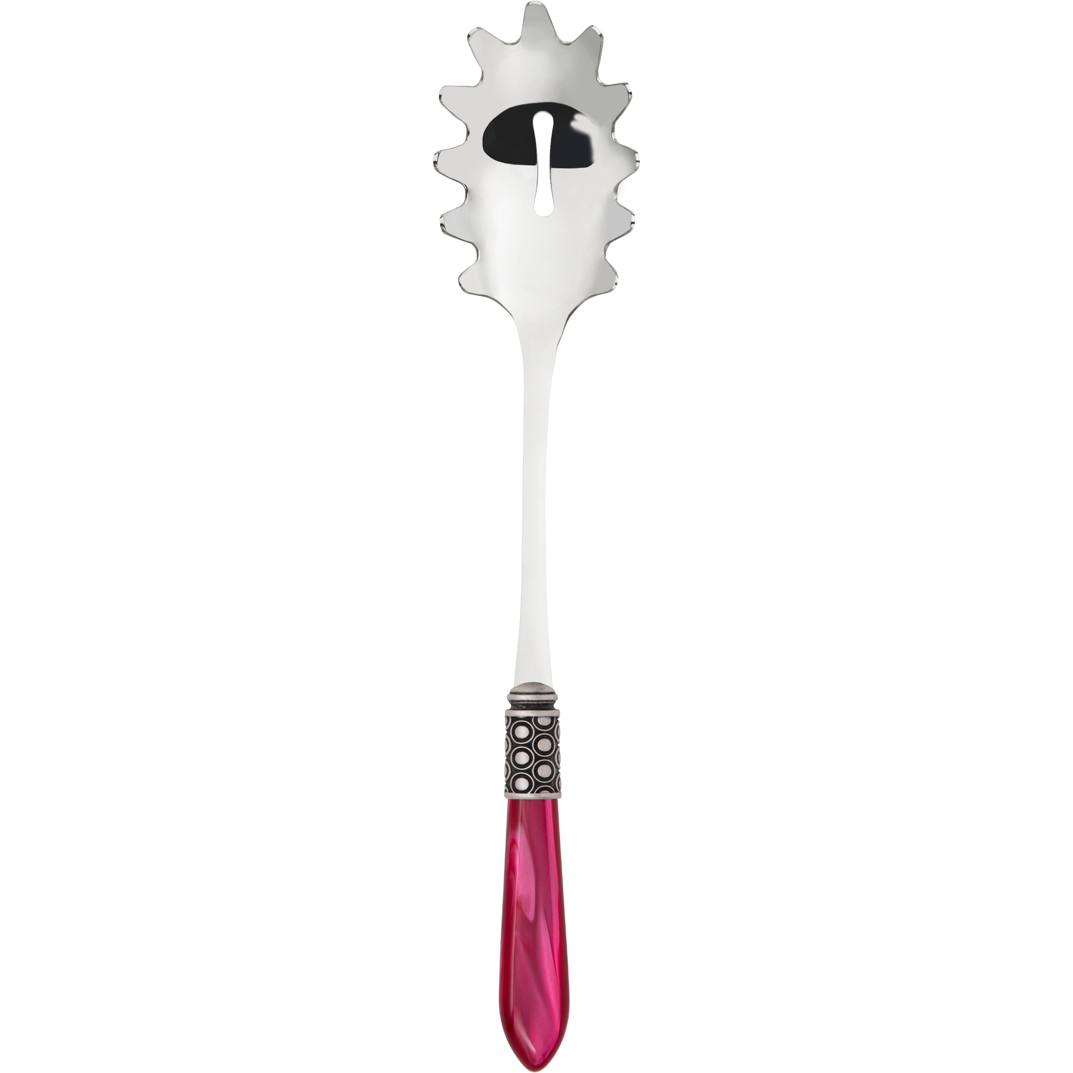 Optical Antique Pasta / Spaghetti Server - raspberry
