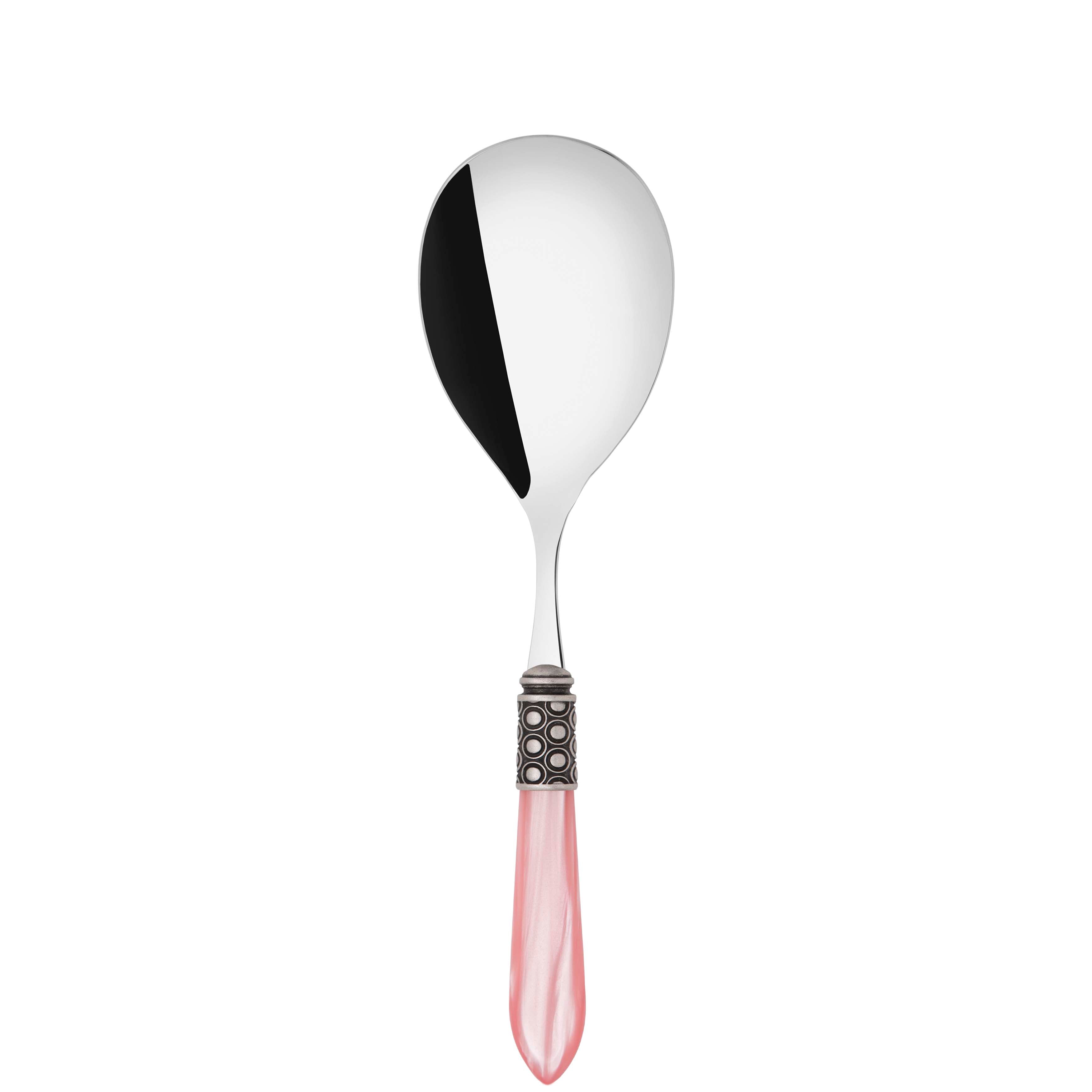 Optical Antique Rice Casserole Serving Spoon in gift box - pink