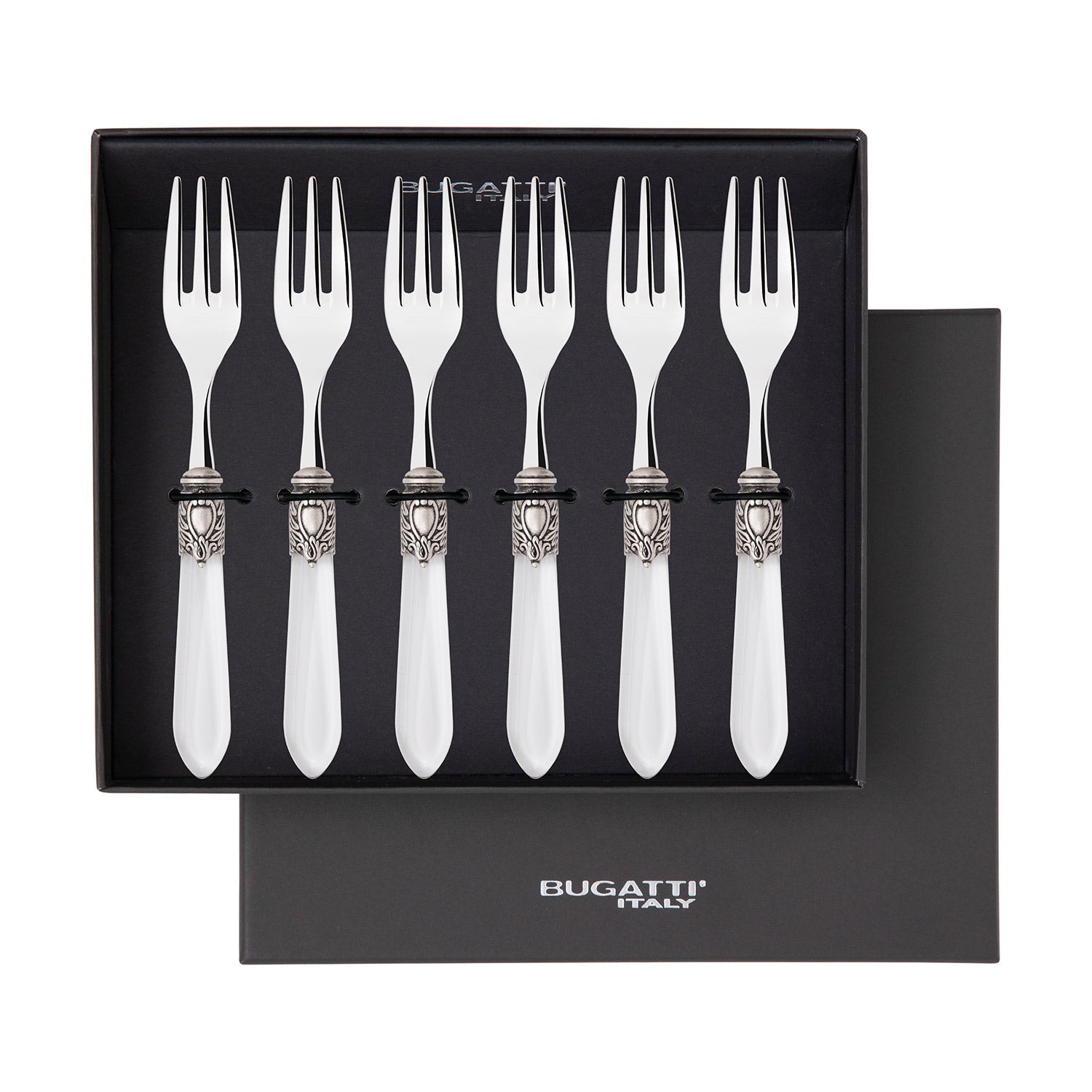 Oxford Antique Cocktail / Cake Forks Set Clear