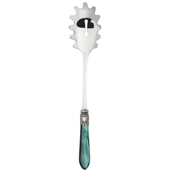 Oxford Antique Pasta / Spaghetti Server, Emerald Green — Casa Bugatti