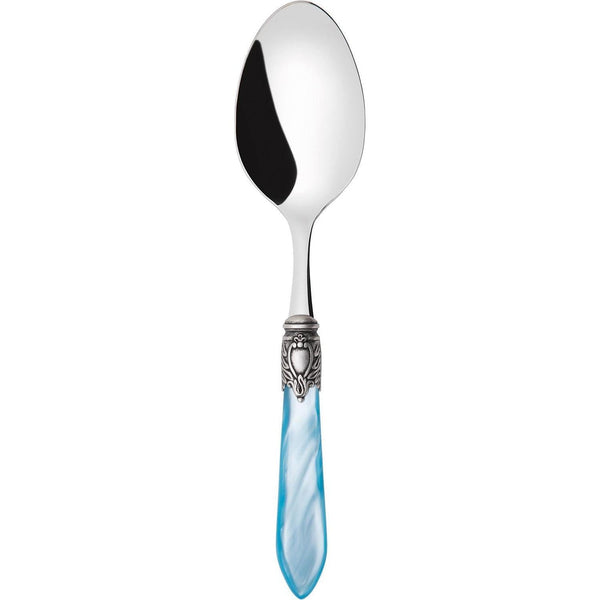 Oxford Antique Serving Spoon -  Sky Blue-Casa Bugatti USA
