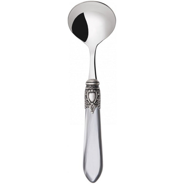 Oxford Antique Sauce / Gravy Ladle, Gray — Casa Bugatti