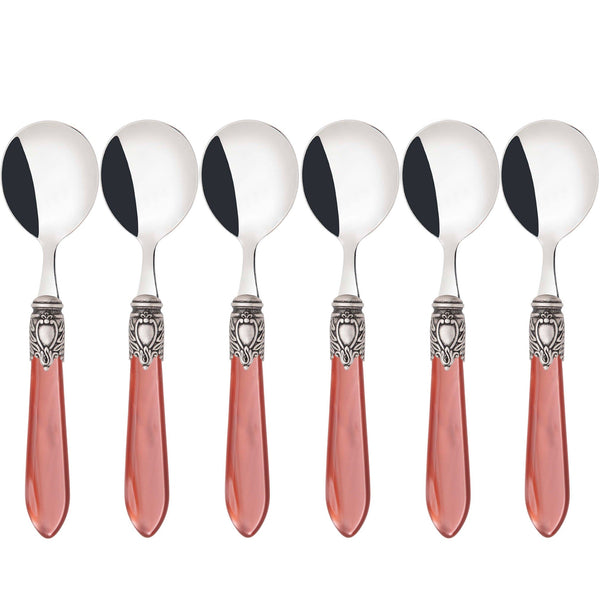Oxford Antique Soup Spoons Set, Rust — Casa Bugatti
