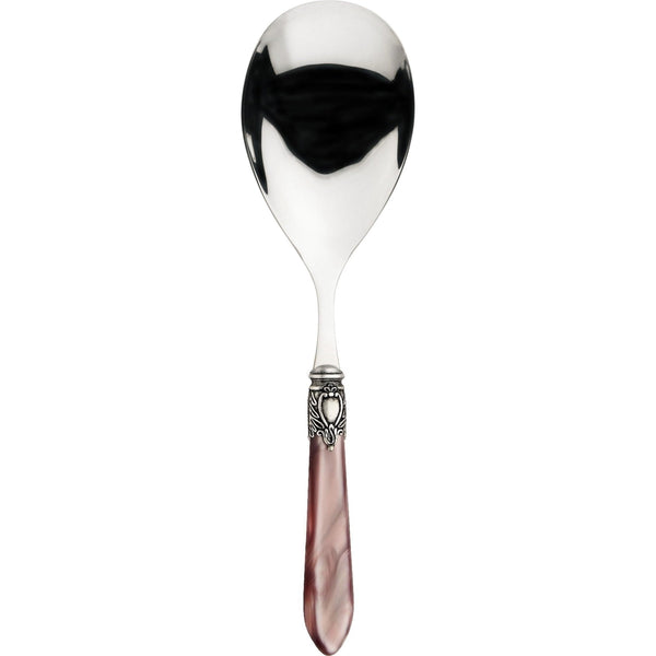 Oxford Antique Rice Casserole Serving Spoon - Lilac-Casa Bugatti USA