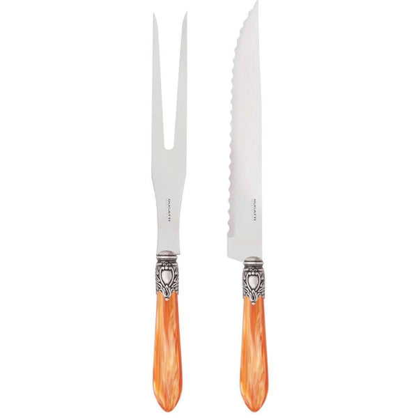 Oxford Antique Roast Carving Set, Tangerine — Casa Bugatti