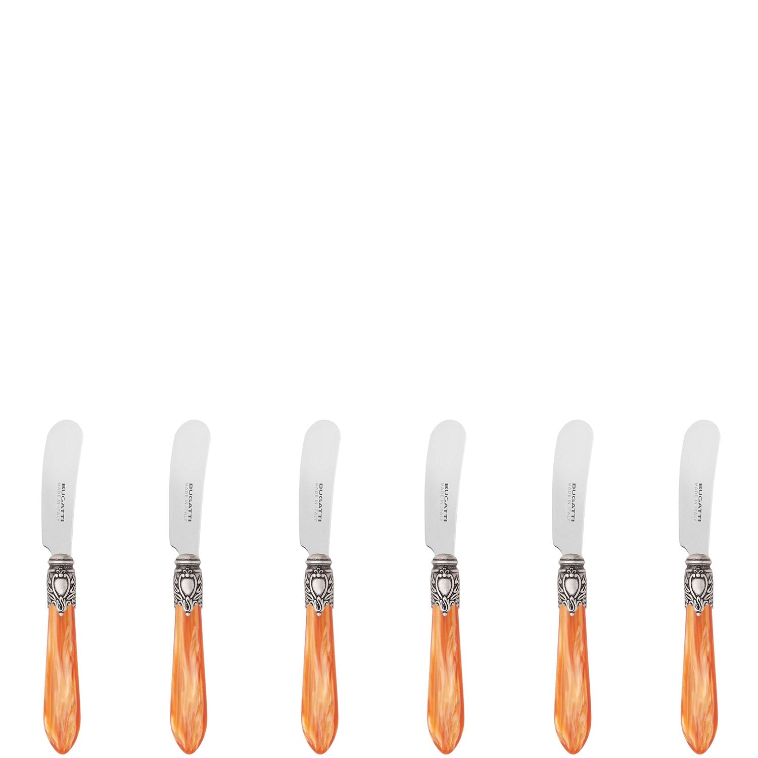 Oxford Antique Butter Knives Set  Tangerine