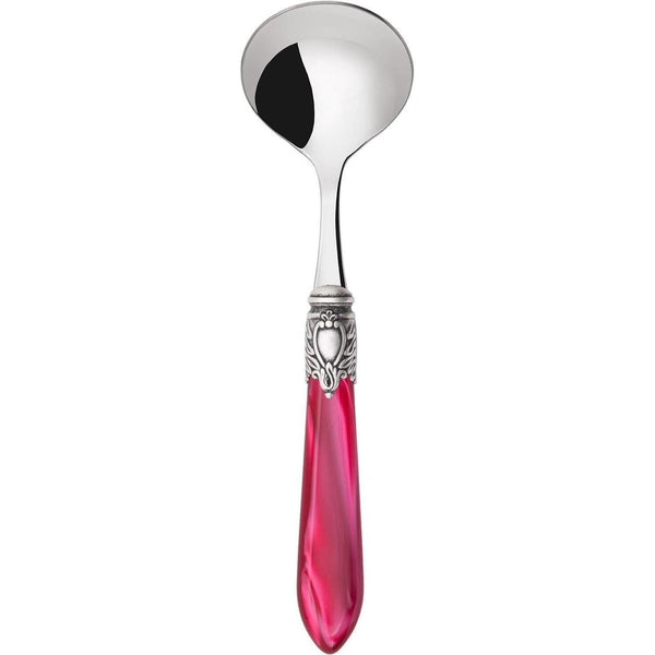 Oxford Antique Sauce Ladle  Raspberry