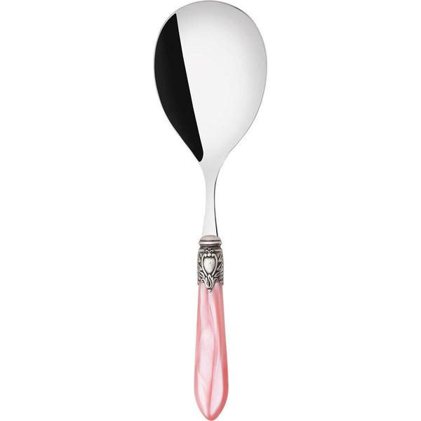 Oxford Antique Rice Casserole Serving Spoon - Pink-Casa Bugatti USA