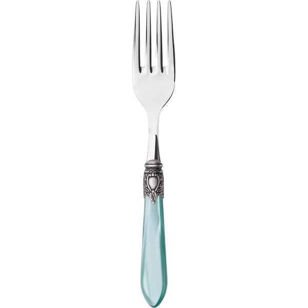 Oxford Antique Serving Fork  Aqua