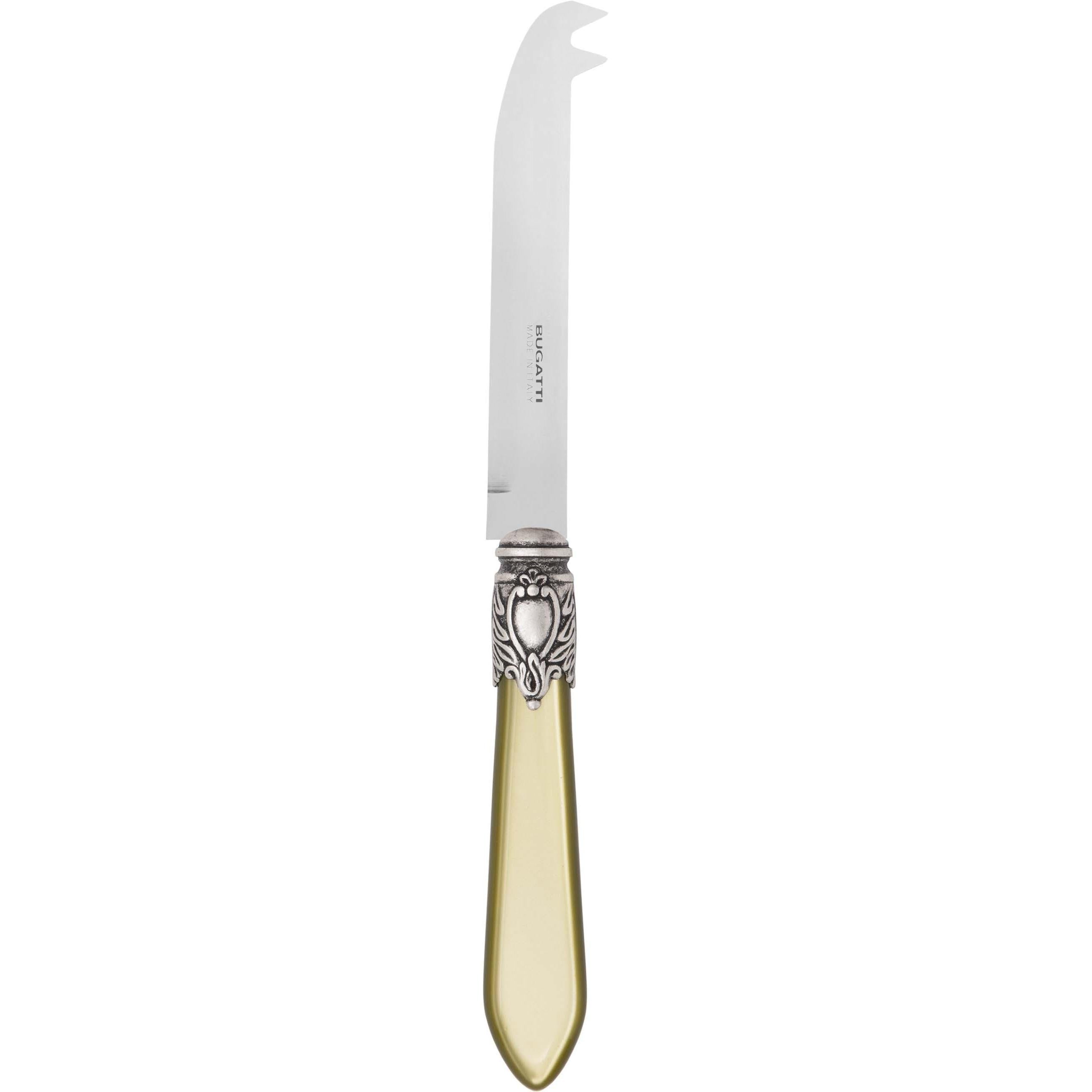 Oxford Antique 2 point "deer" cheese Knife - Chartreuse
