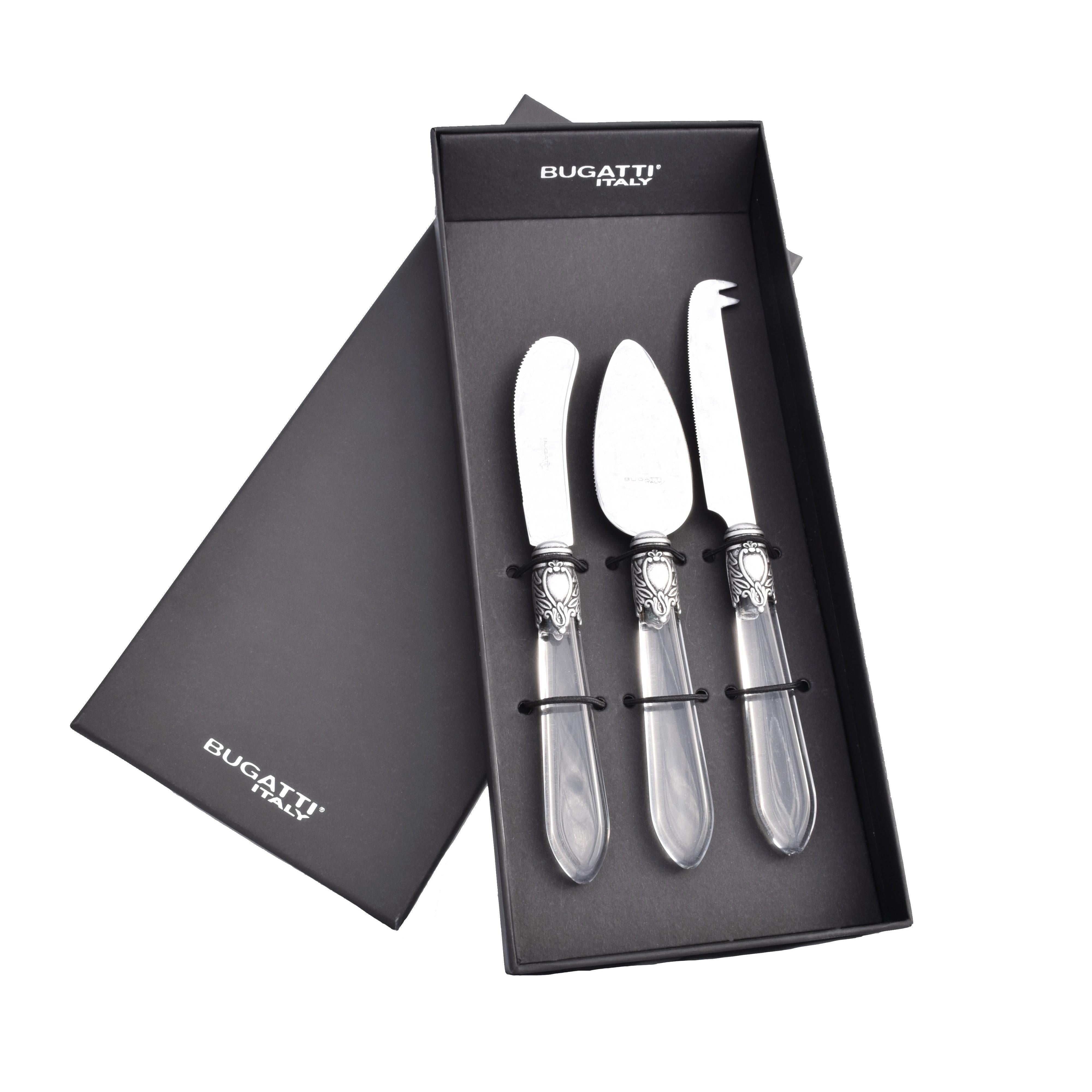 Oxford Antique 3 Piece Cheese Set  Clear