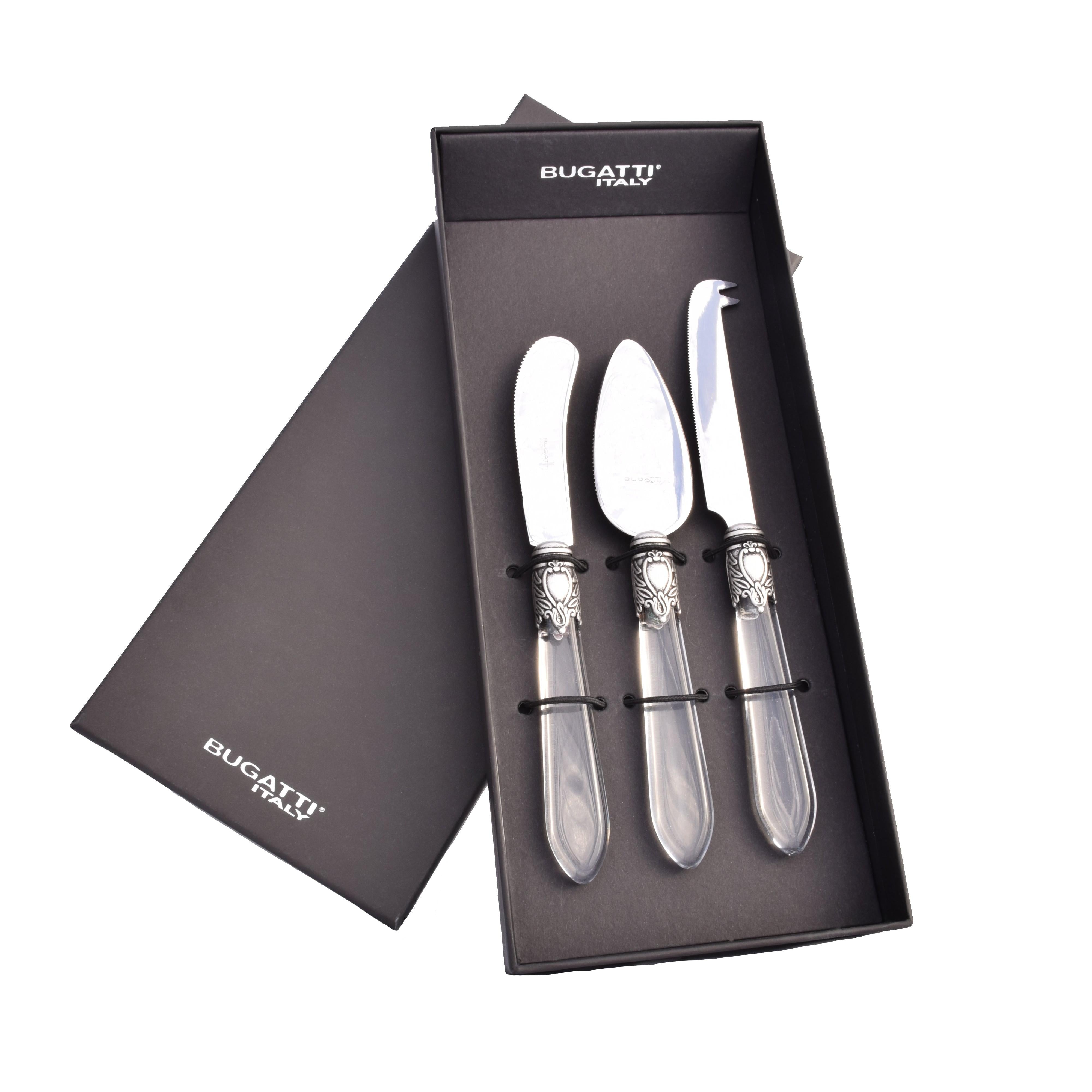 Oxford Antique 3 Piece Cheese Set  Clear