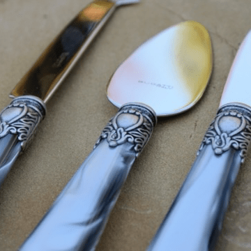Oxford Antique 3 Piece Cheese Set Grey-Casa Bugatti USA