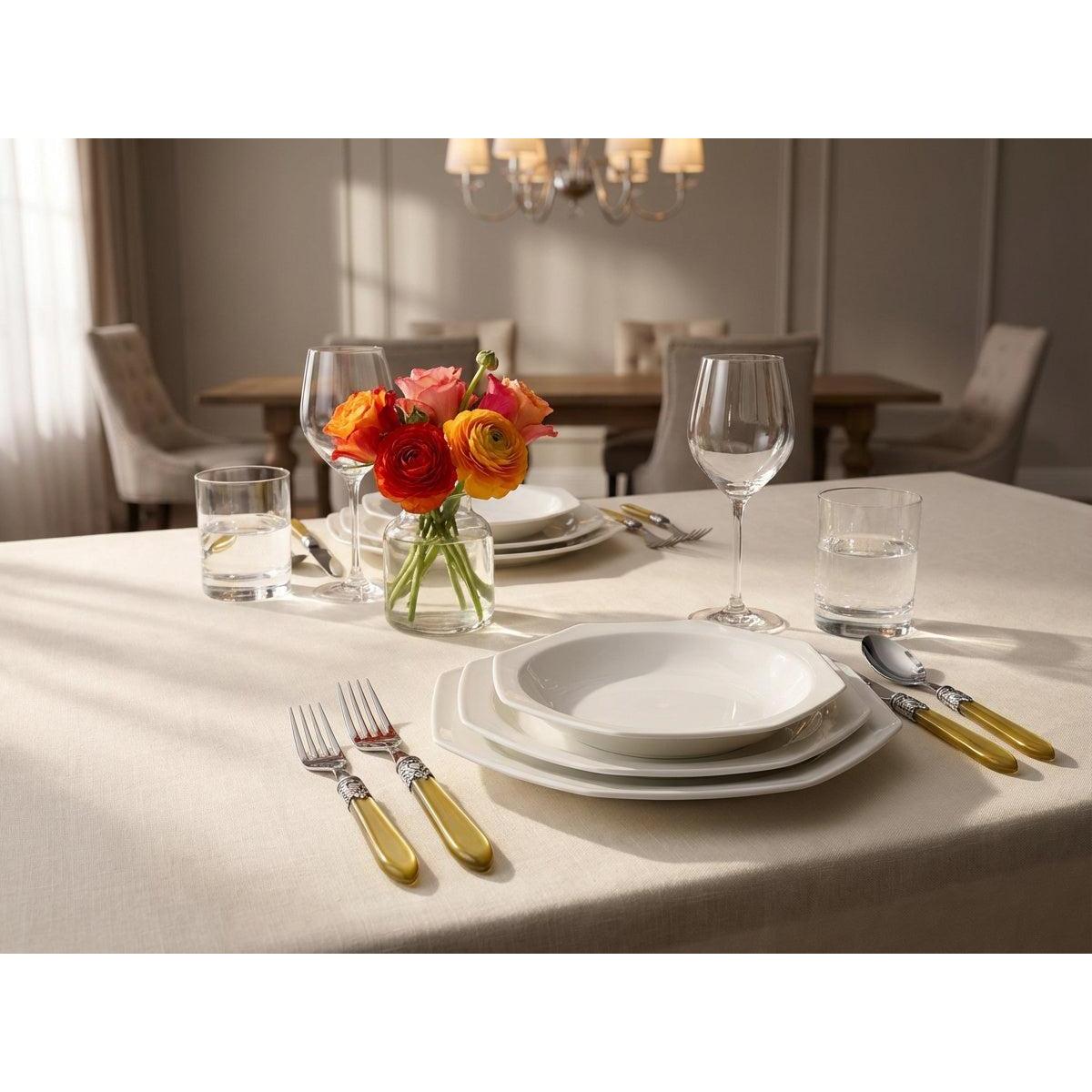 Oxford Antique 5 piece place setting - Chartreuse  Green