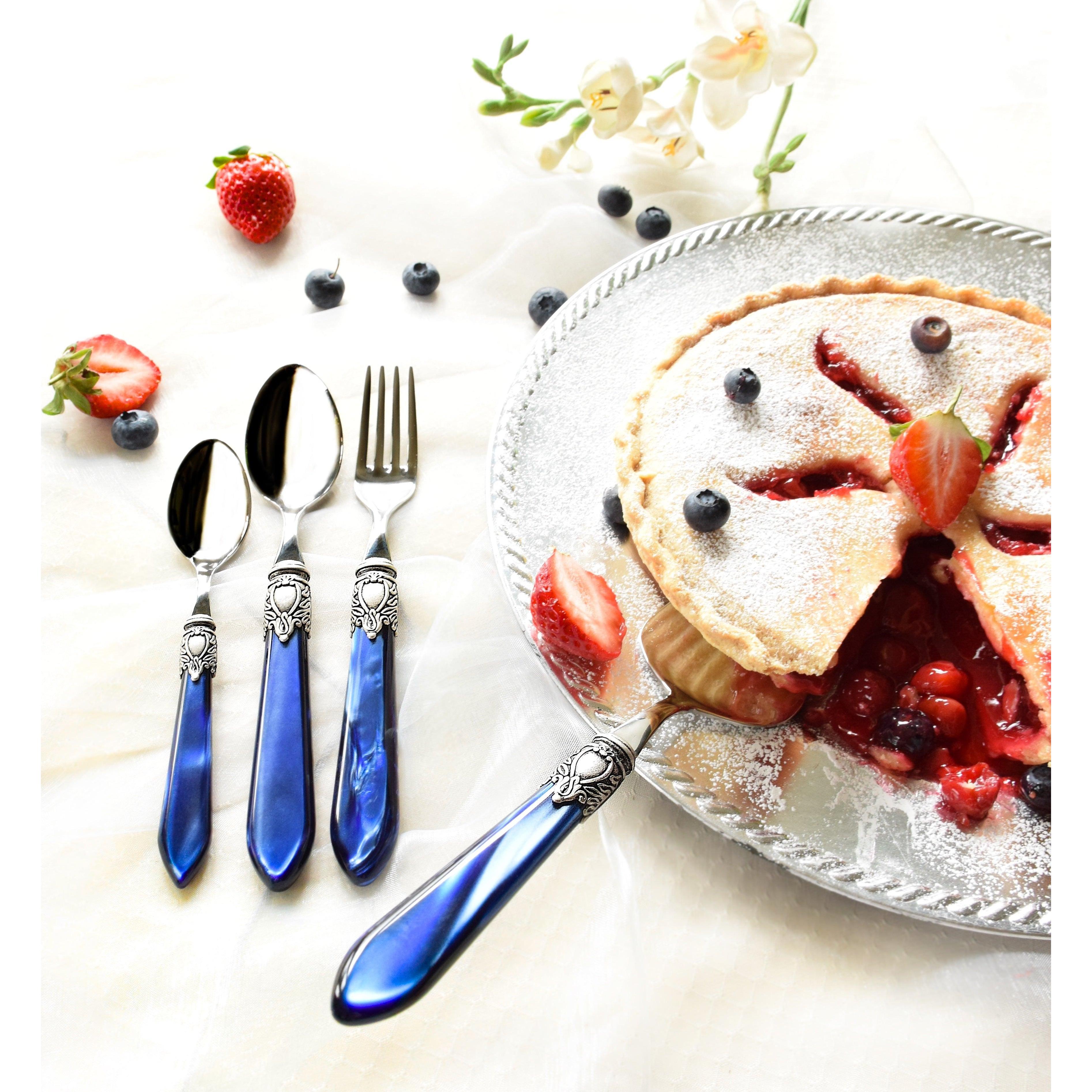 Oxford Antique 5 piece place setting - Royal Blue