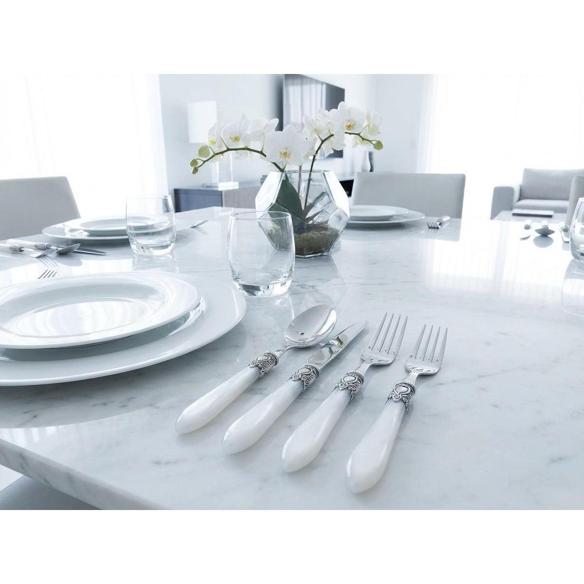 Oxford Antique 5 piece place setting - White