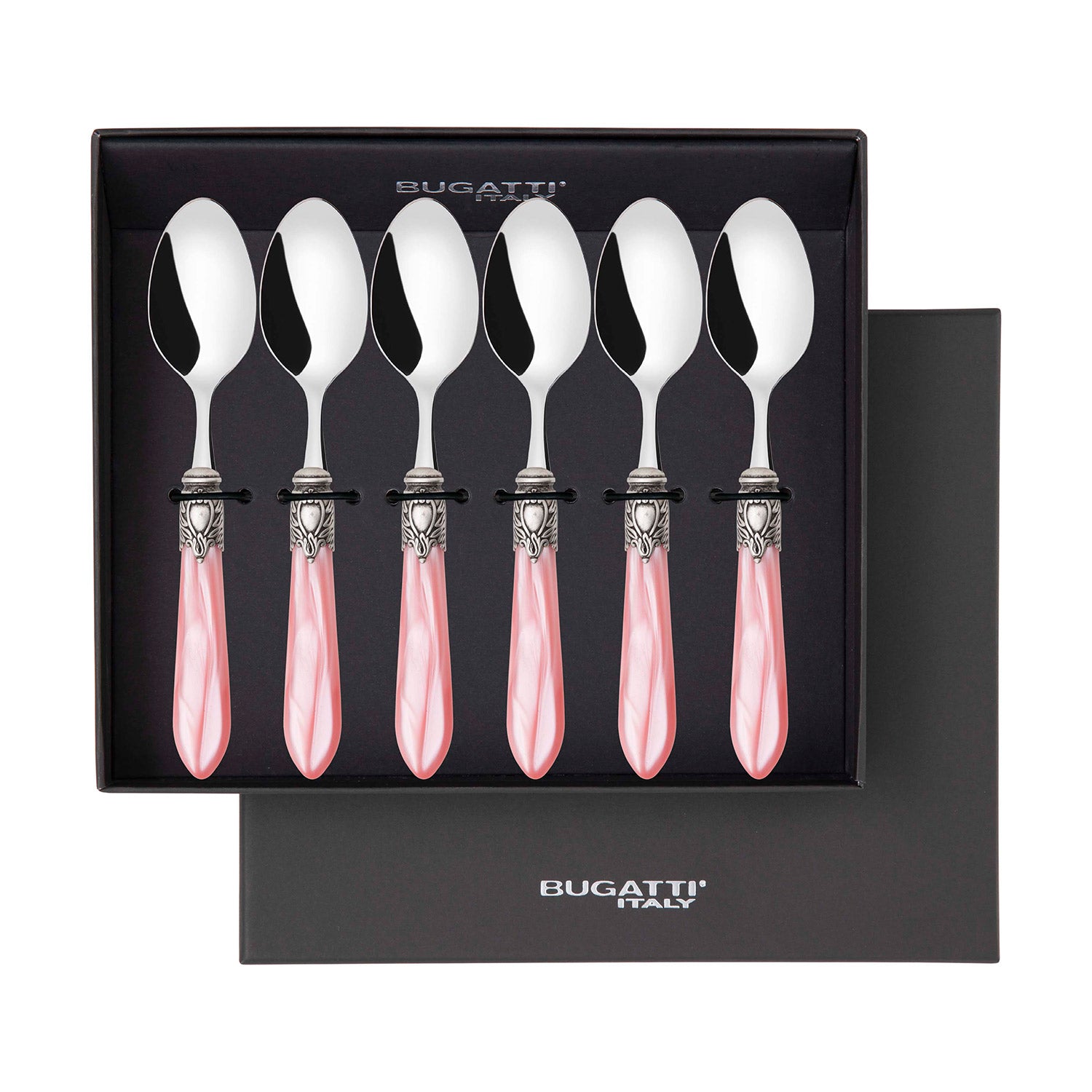 Oxford Antique Coffee Spoons Set Pink