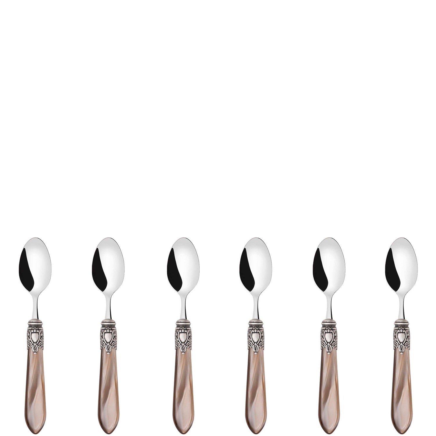 Oxford Antique Mocha Spoons Set taupe