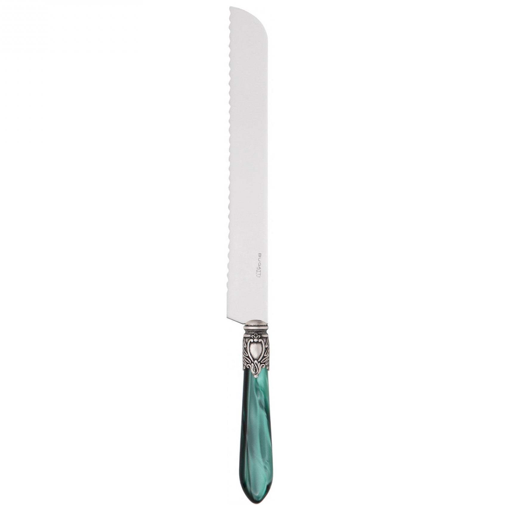 Oxford Antique Bread Knife -  Emerald Green
