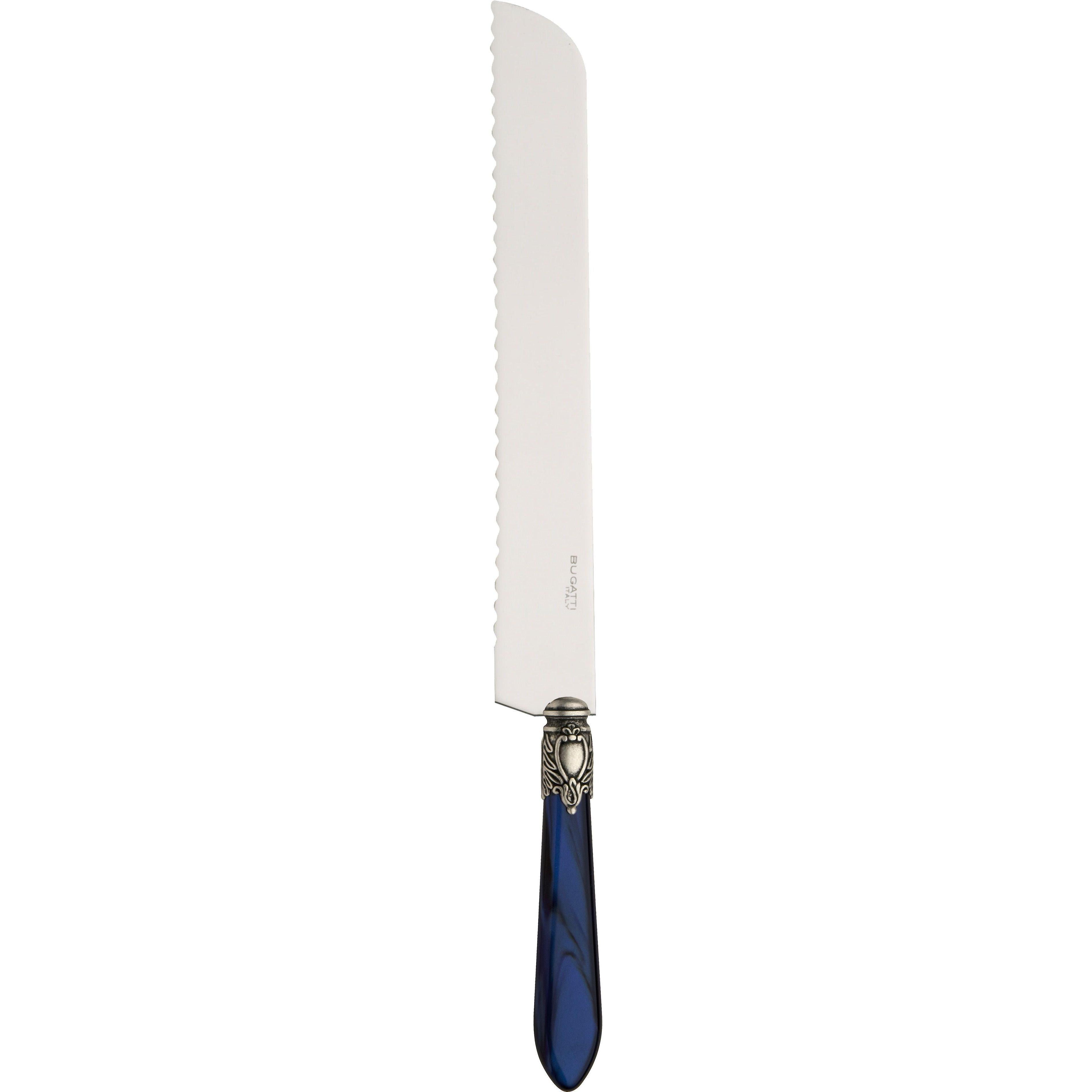 Oxford Antique Bread Knife  Royal Blue